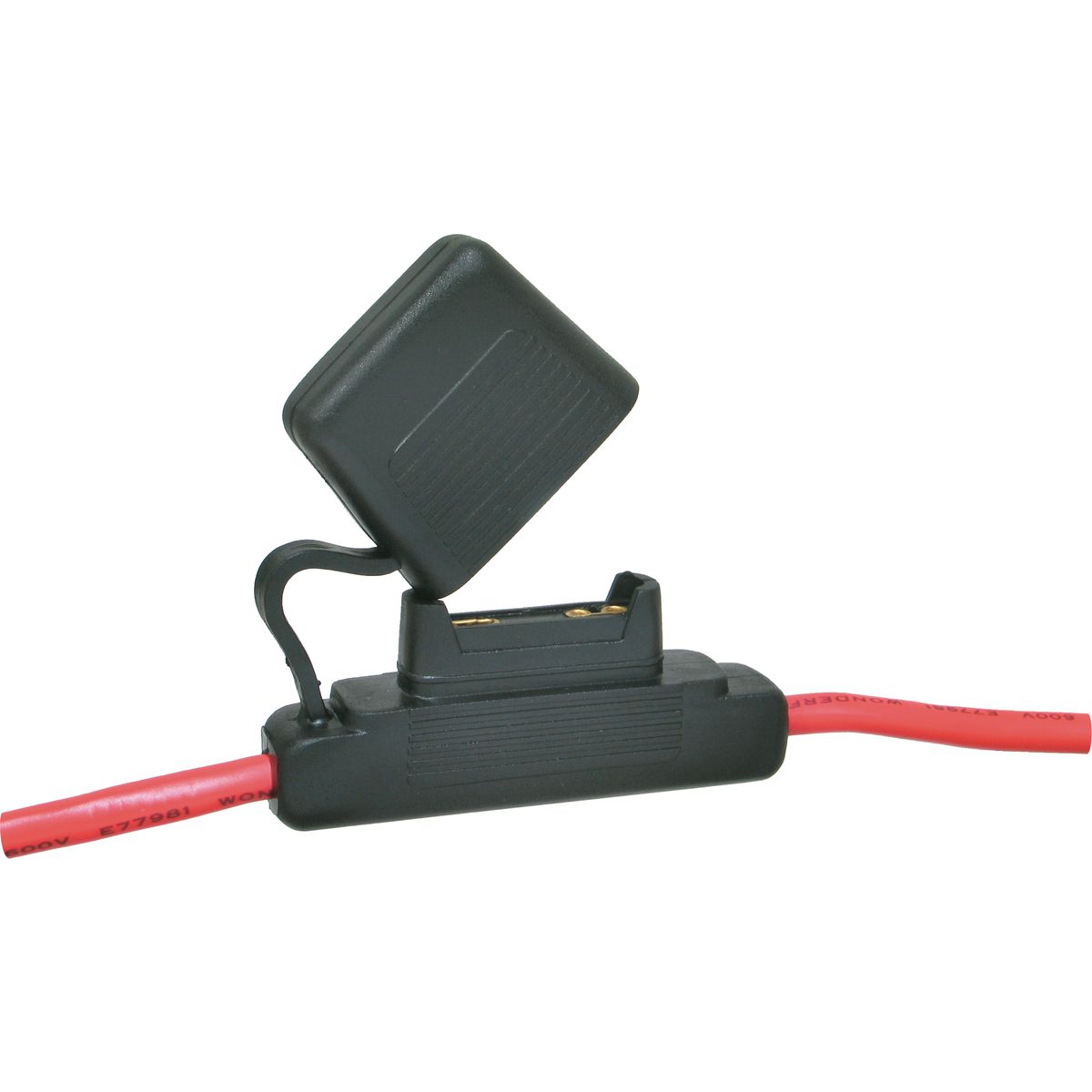 OEX Maxi Blade In Line Fuse Holder, Black, 1 Way, 60A - Pack Of 10 ACX1713