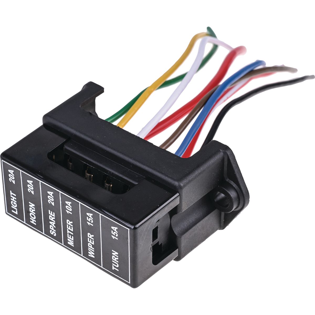 OEX Standard Blade Fuse Box, 6 Way, 20A ACX1829