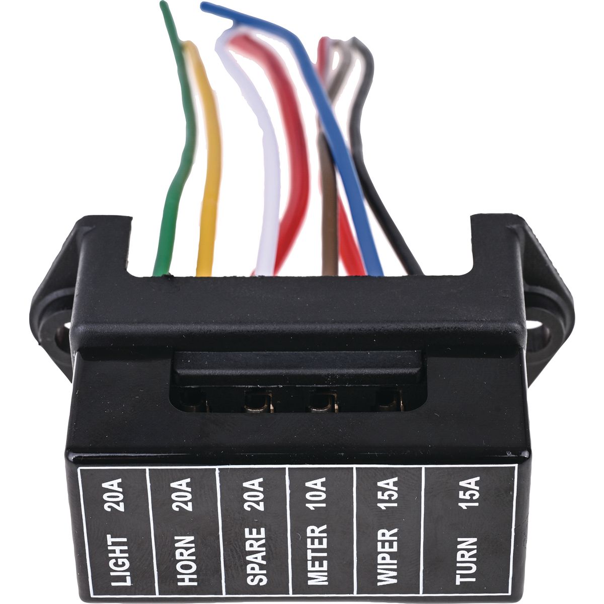 OEX Standard Blade Fuse Box, 6 Way, 20A ACX1829