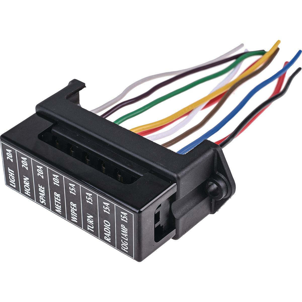 OEX Standard Blade Fuse Box, 8 Way, 20A ACX1830