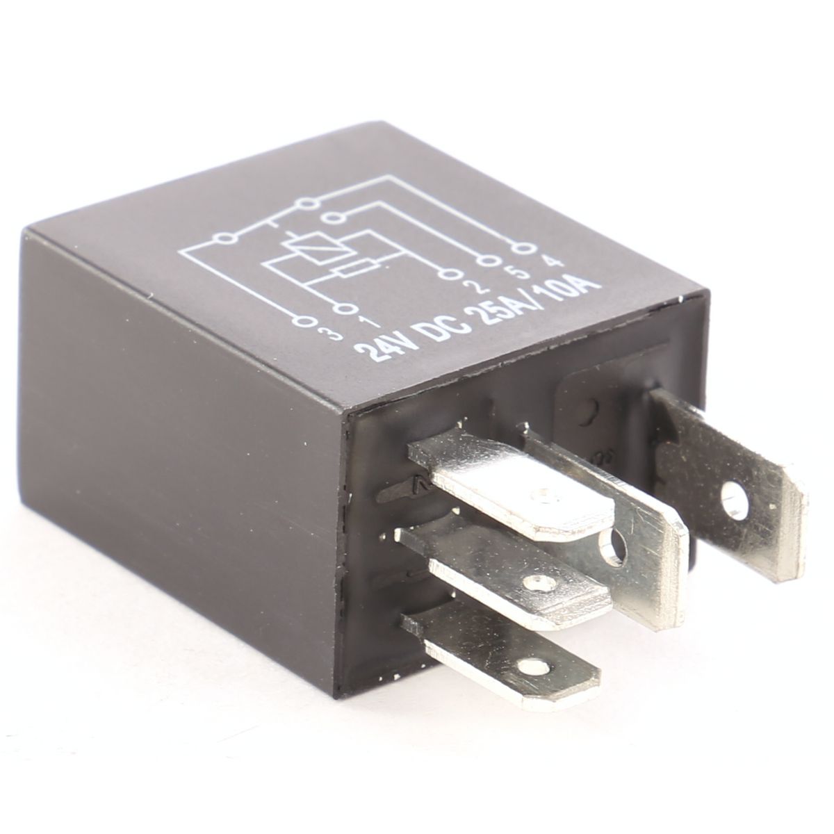 OEX Micro Relay 24V Change Over 25/10A - Resistor Protected, Sealed ACX1983BL