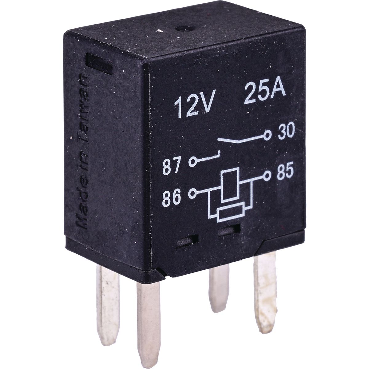 OEX Micro Relay 12V 20A 4 Pin Resistor Protected - 1Pce ACX1988