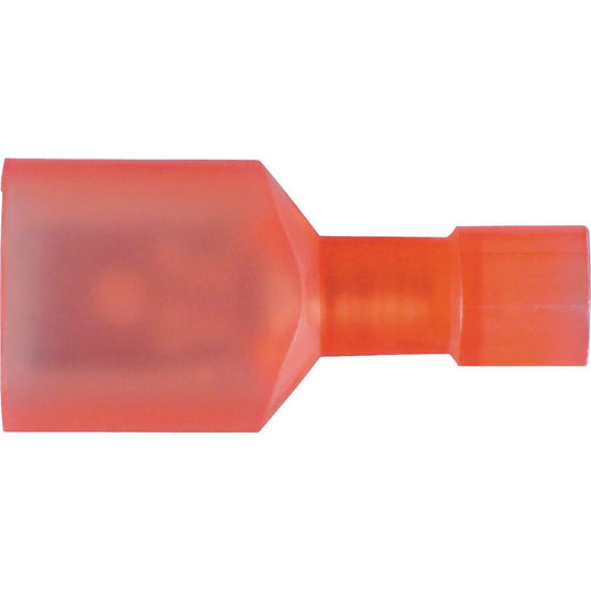 OEX Crimp Terminal Male Blade Red Terminal Entry 6.3 X 0.8mm Polycarbonate 8 Pce ACX3000BL