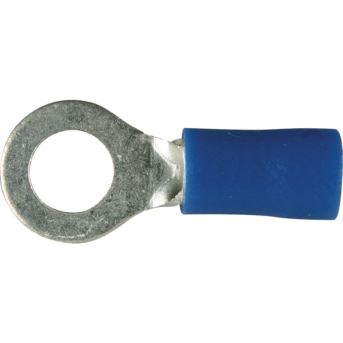 OEX Crimp Terminal Ring Blue 5mm Vinyl (100 Pack) ACX3054