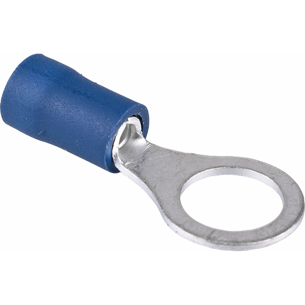 OEX Crimp Terminal Ring Blue 8.4mm Vinyl (100 Pack) ACX3056