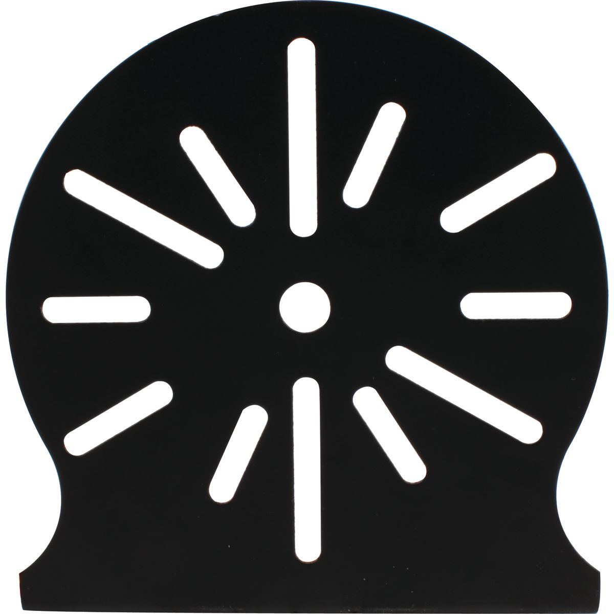 OEX Beacon Bracket Universal Black Powder Coated ACX2187