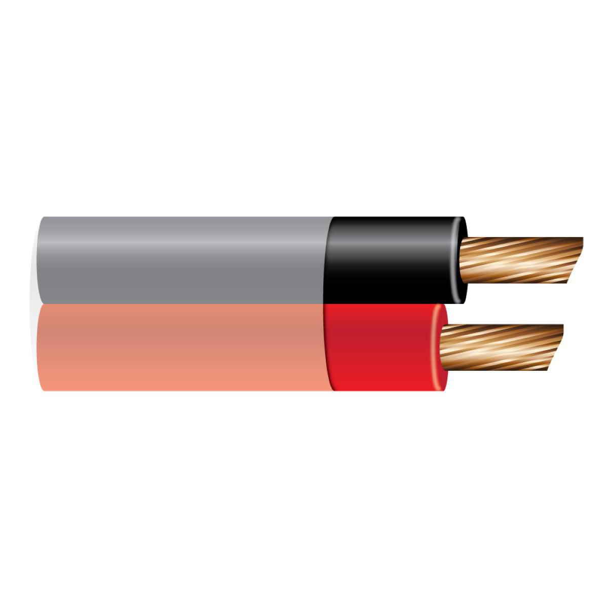 OEX 25mm Twin Core Sheathed Battery Cable Red/Black 50M FPLN25R/B