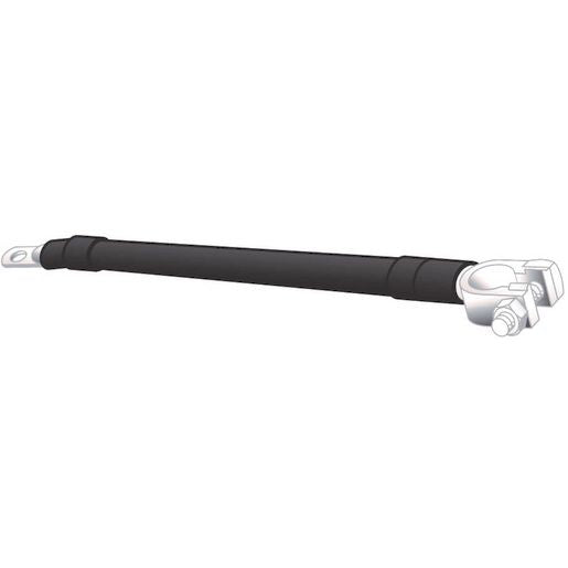 OEX 2 B&S Battery Lead, Post To Stud, Length - 680mm, Stud Hole - 10mm ACX1009