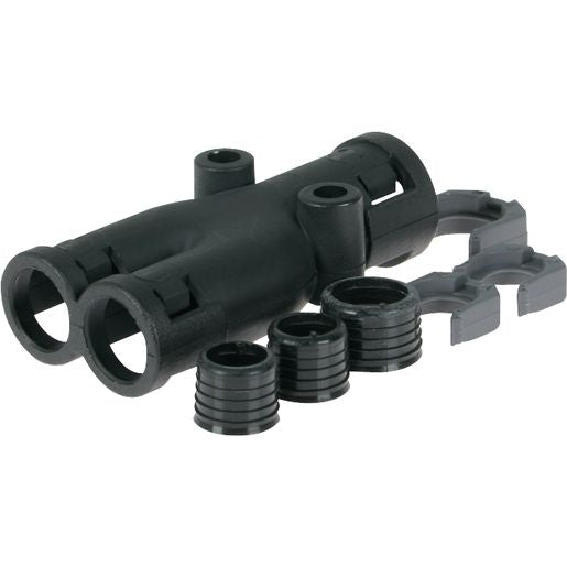 OEX Convoluted Tubing Fitting Y-Piece Suits 10/12mm ACX1233