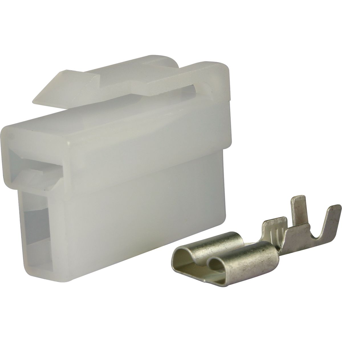 OEX Qc Connector Female White 2 Pole - 10 Pce ACX2687