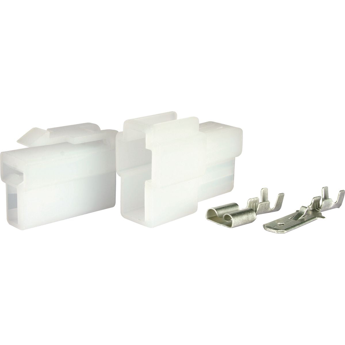 OEX Qc Connector Male/Female White 2 Pole - 1 Kit ACX2693BL