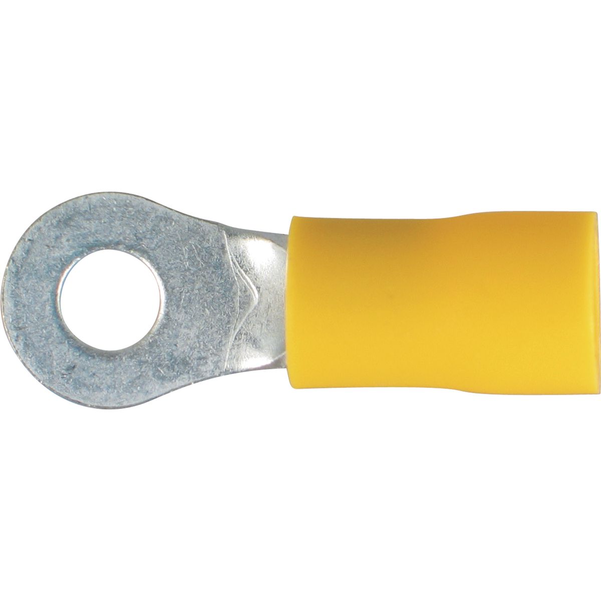 OEX Crimp Terminal Ring Yellow Id 4.3mm Vinyl 14 Pce ACX3058BL
