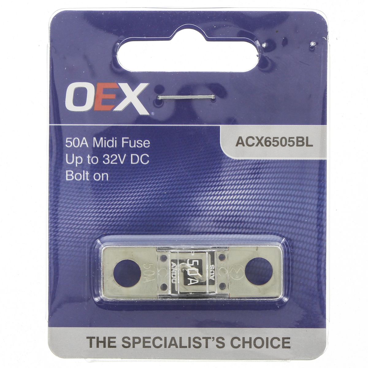 OEX 50A MIDI Fuse ACX6505BL