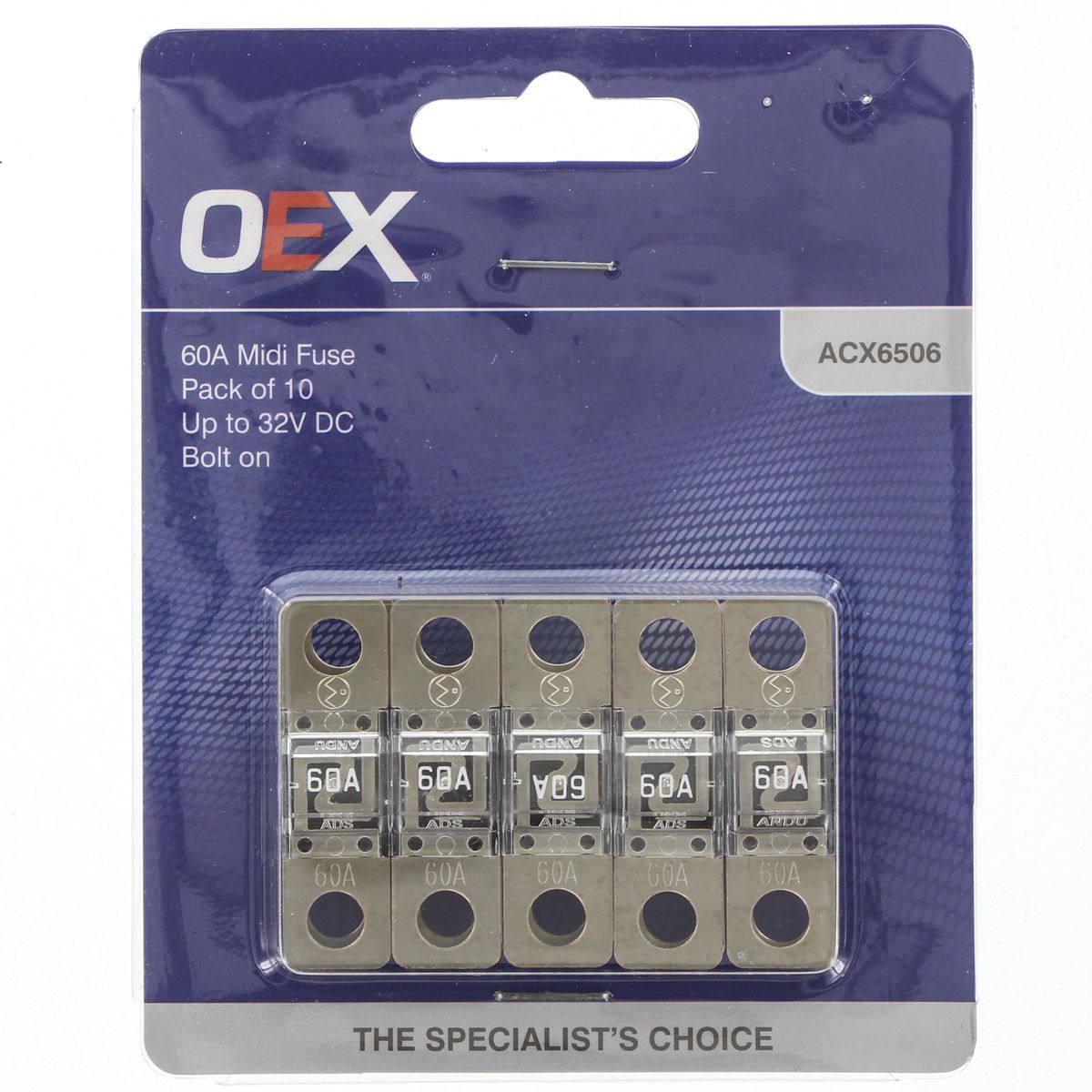OEX 60A MIDI Fuse (10 Pack) ACX6506
