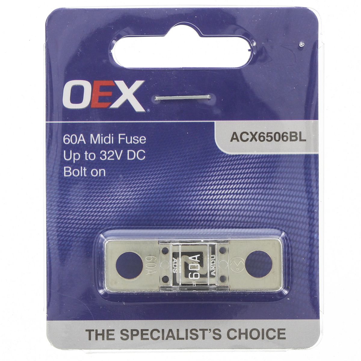 OEX 60A MIDI Fuse ACX6506BL