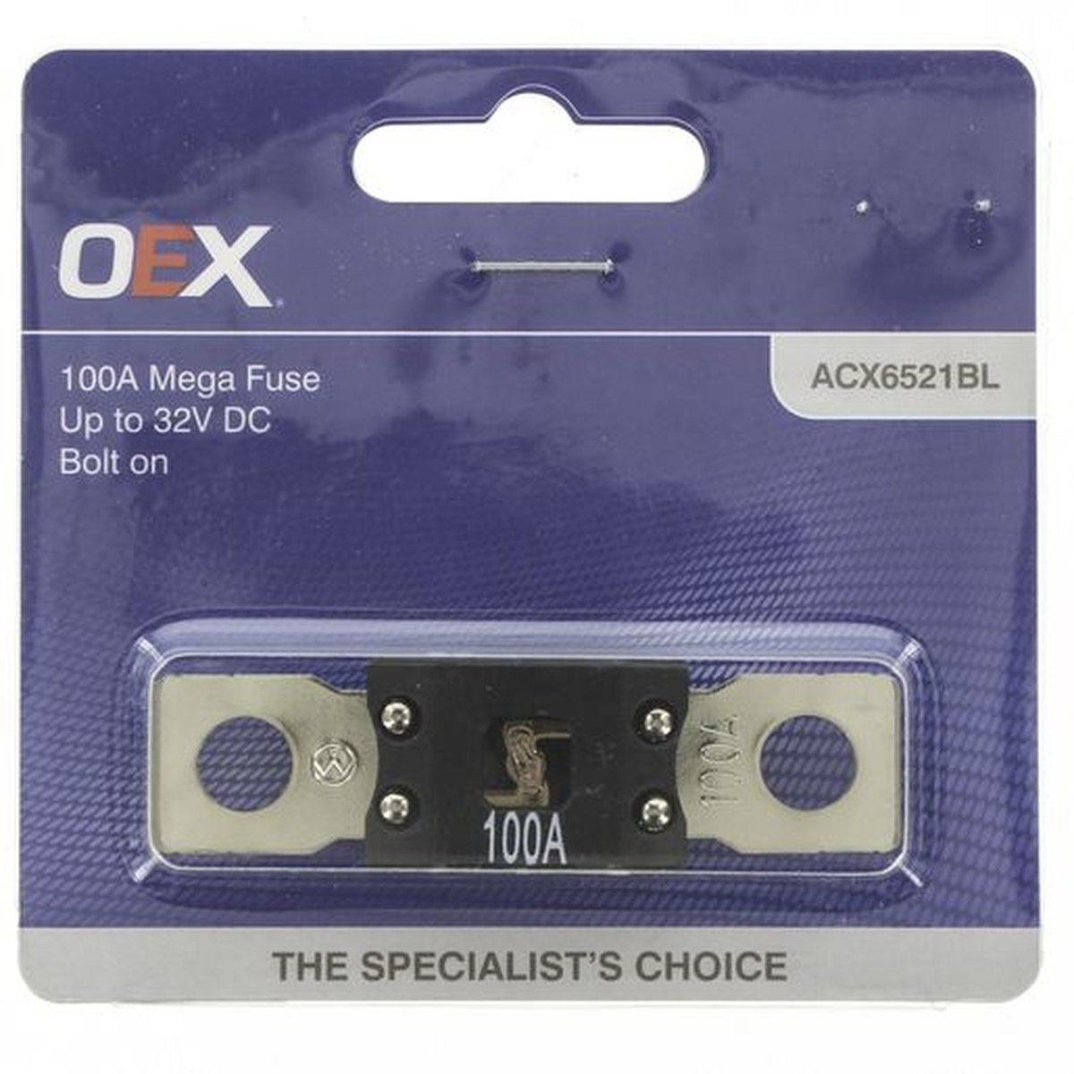 OEX 100A MEGA Fuse ACX6521BL