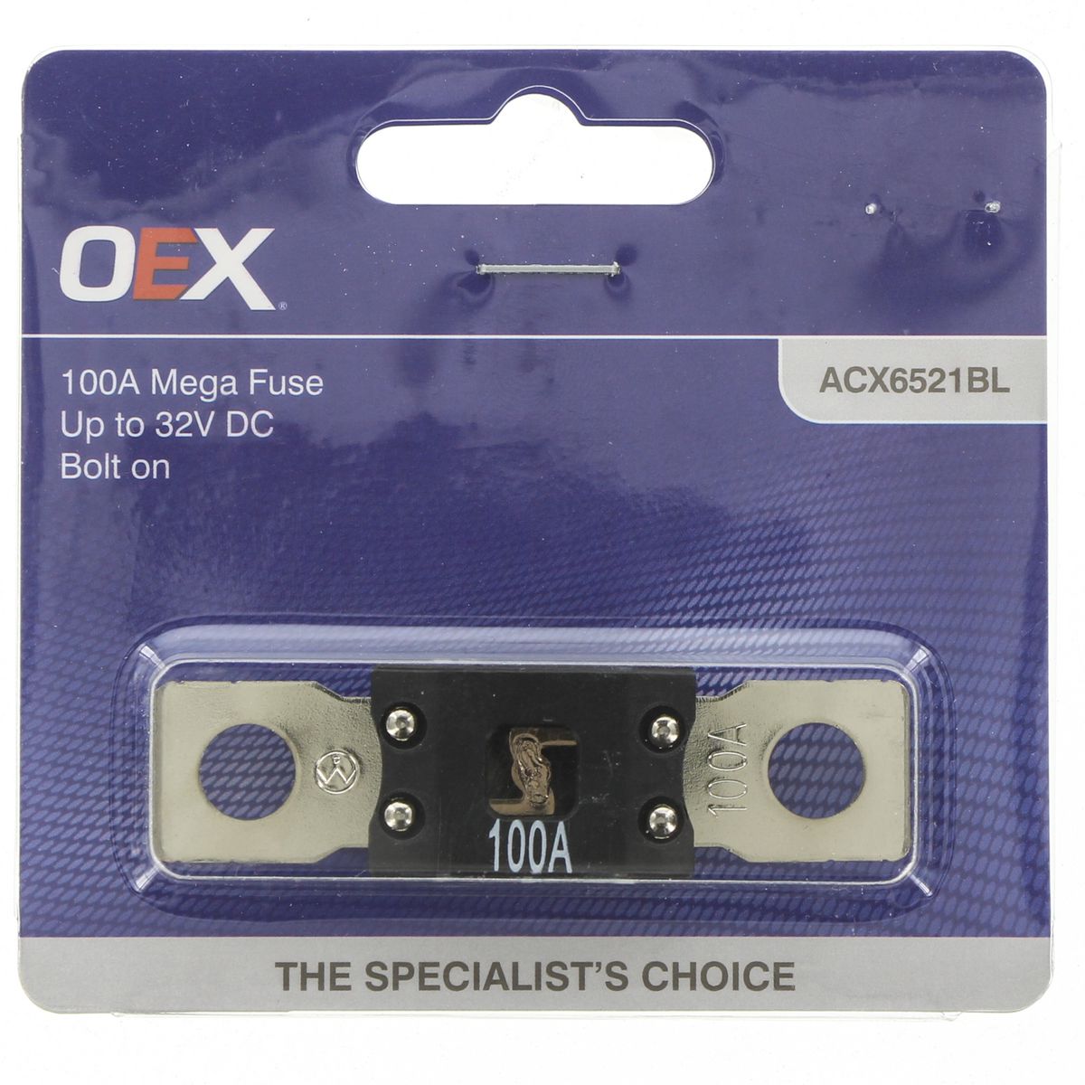 OEX 100A MEGA Fuse ACX6521BL
