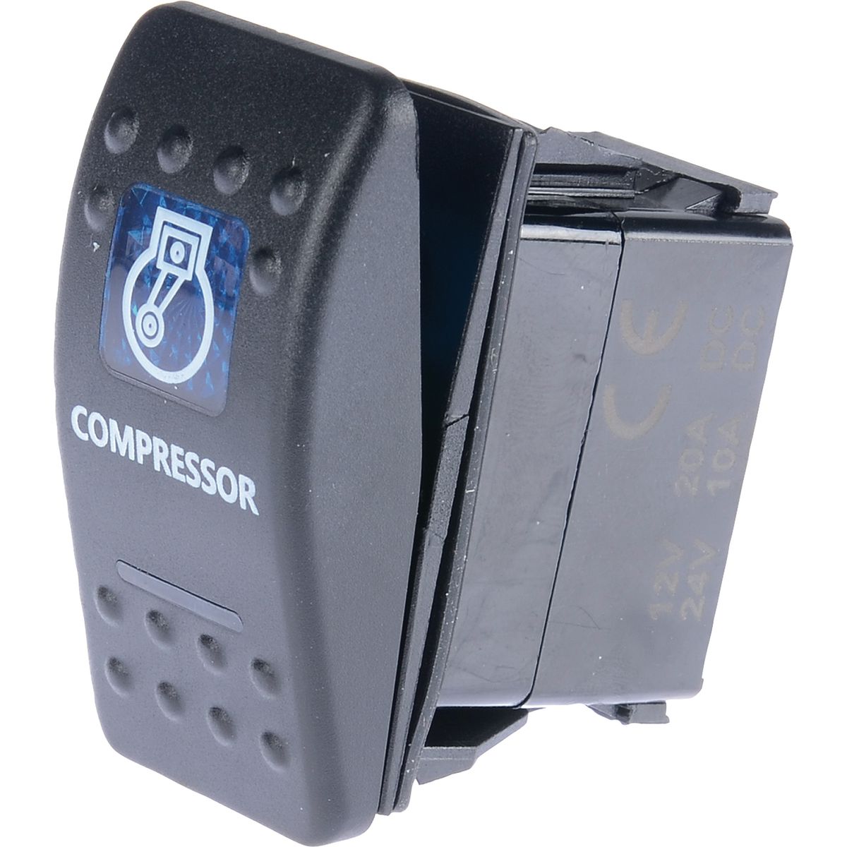 Thunder Rocker Switch Compressor Blue LED