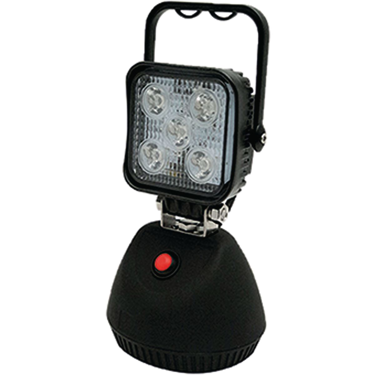 Ecco Work Light Led 5 X 3W Clear Flood Beam Hand Held With Magnetic Base Rechargeable EW2461-AU