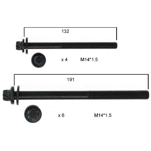 Permaseal Head Bolt Set HBS345