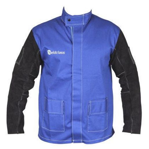 Weldclass Welding Jacket Promax Blue- Fr L/Slv Xl WC-04655