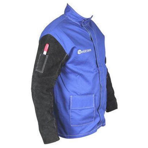 Weldclass Welding Jacket Promax Blue- Fr L/Slv Xl WC-04655