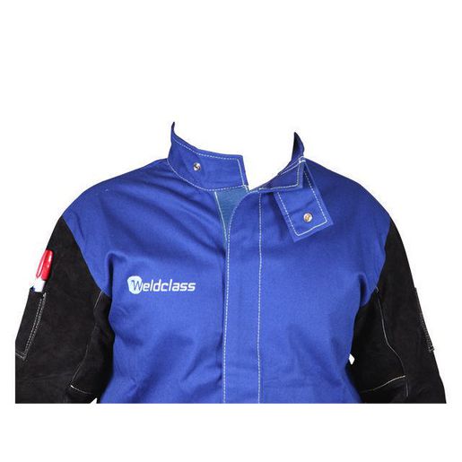 Weldclass Welding Jacket Promax Blue- Fr L/Slv Xl WC-04655