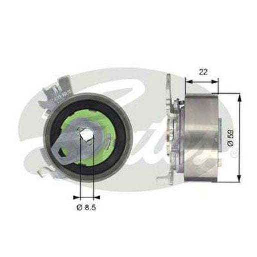 Gates Timing Belt Tensioner T43060