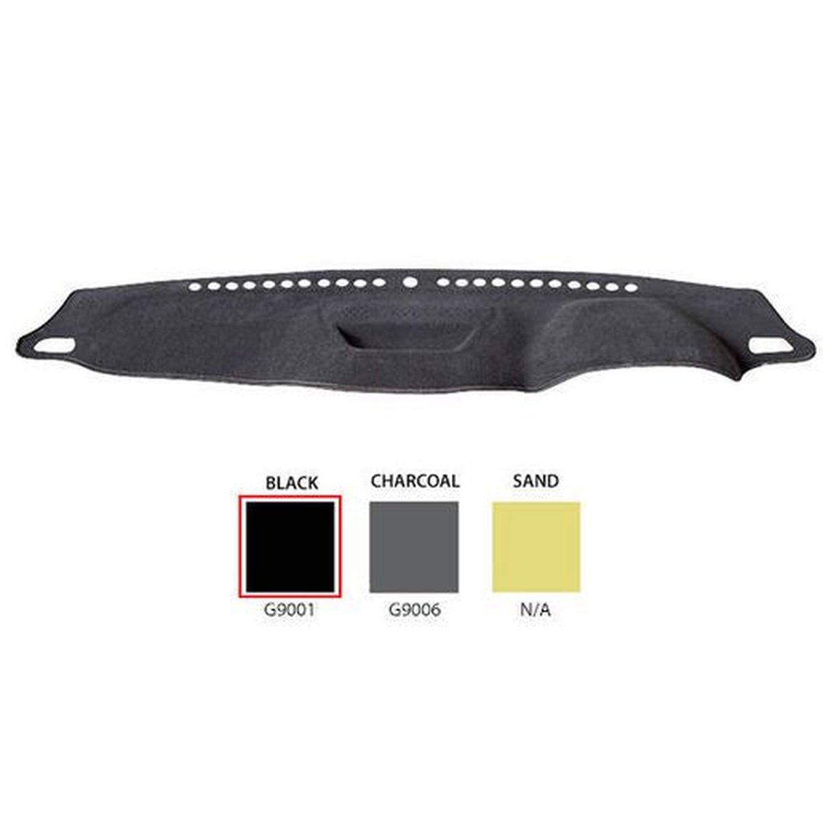 Sunland Dashmat fits HOLDEN COLORADO (RG - 2017) - Black