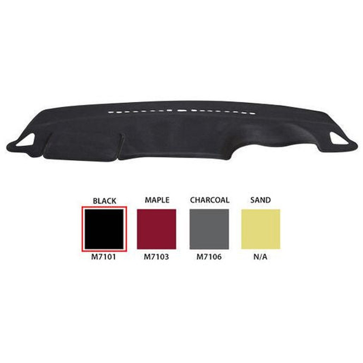 Sunland Dashmat fits MITSUBISHI LANCER (CJ MY14-MY15 - 7/15 On) - Black