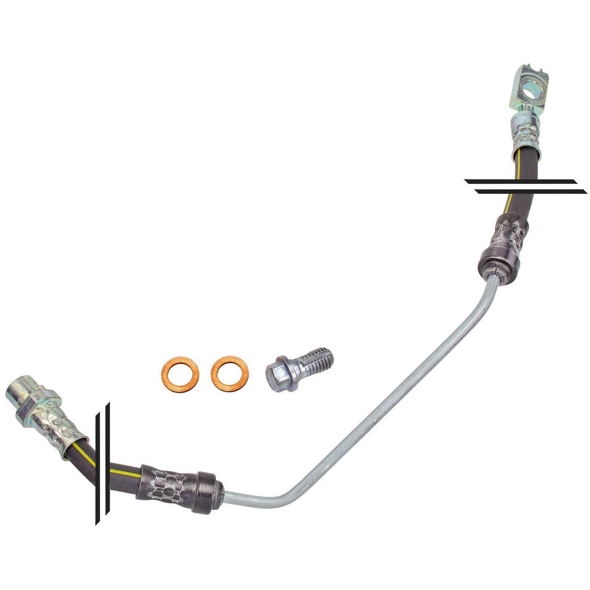MEYLE Original Brake Hose Rear LH 314 525 0006/S