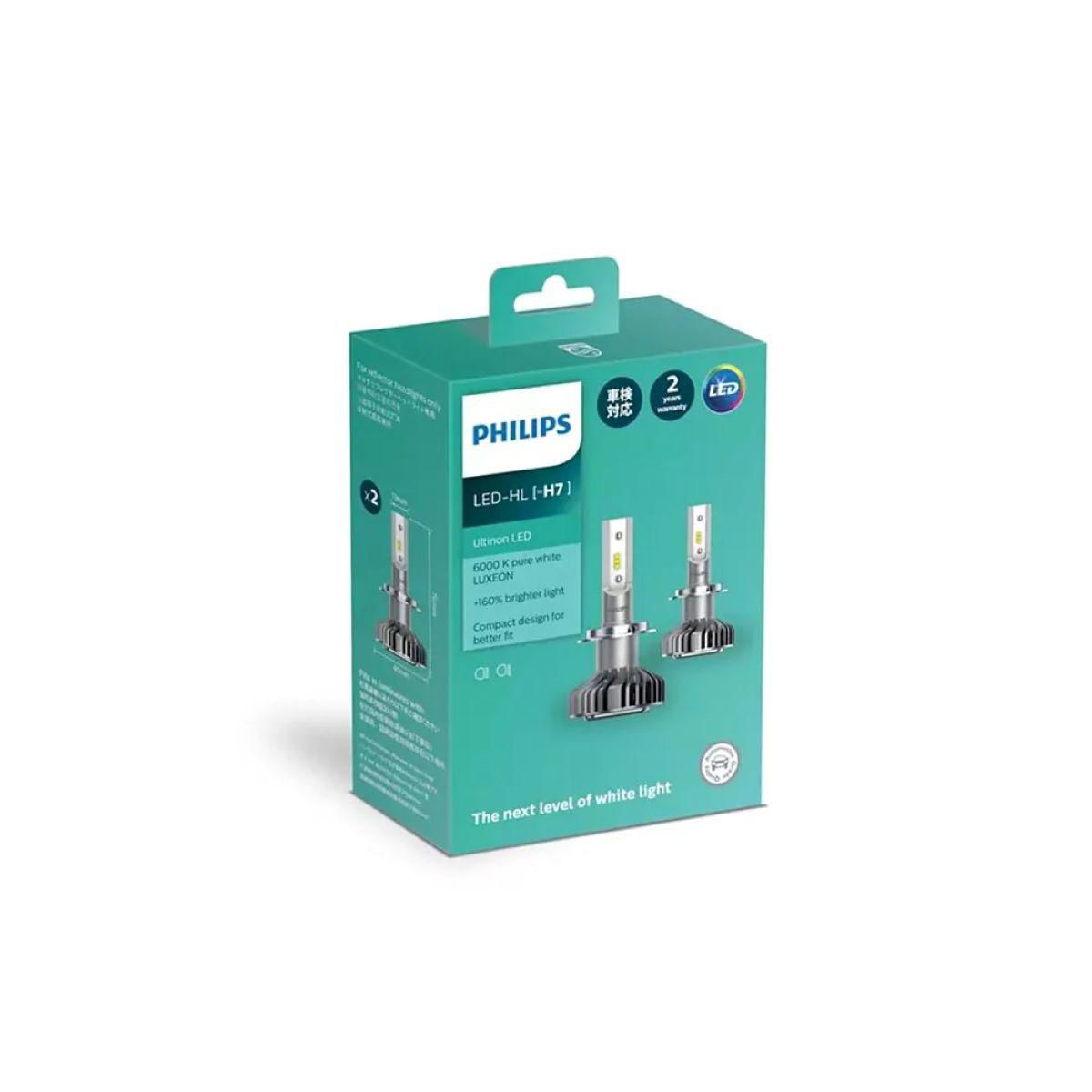 Philips Ultinon LED H7 Globe (2Pk) 11972ULX2