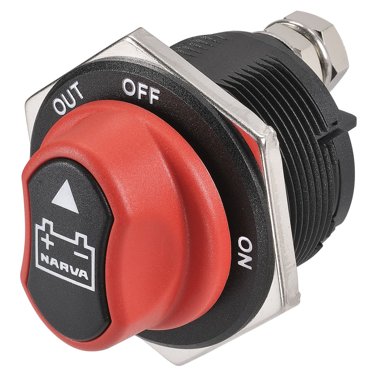 Narva Rotary Battery Master Switch with Removable Keyed Knob 200A 61043BL