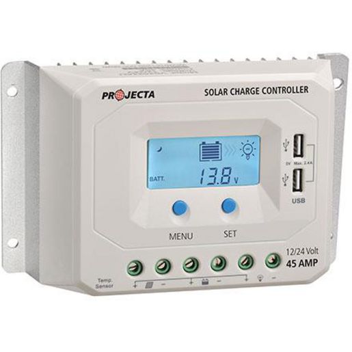 PROJECTA 45A 12/24V Solar Charge Controller 4 Stage Auto SC245