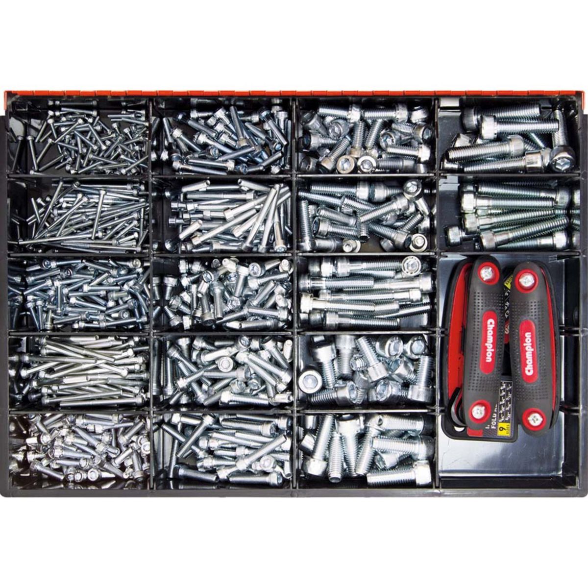 Champion Fasteners Metric High Tensile Socket Head Cap Screws Master Kit CA5417