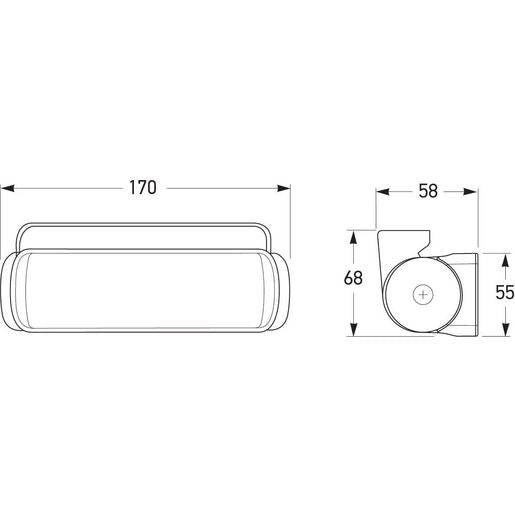 Hella Worklamp Wide Spread 9-33V 98074002