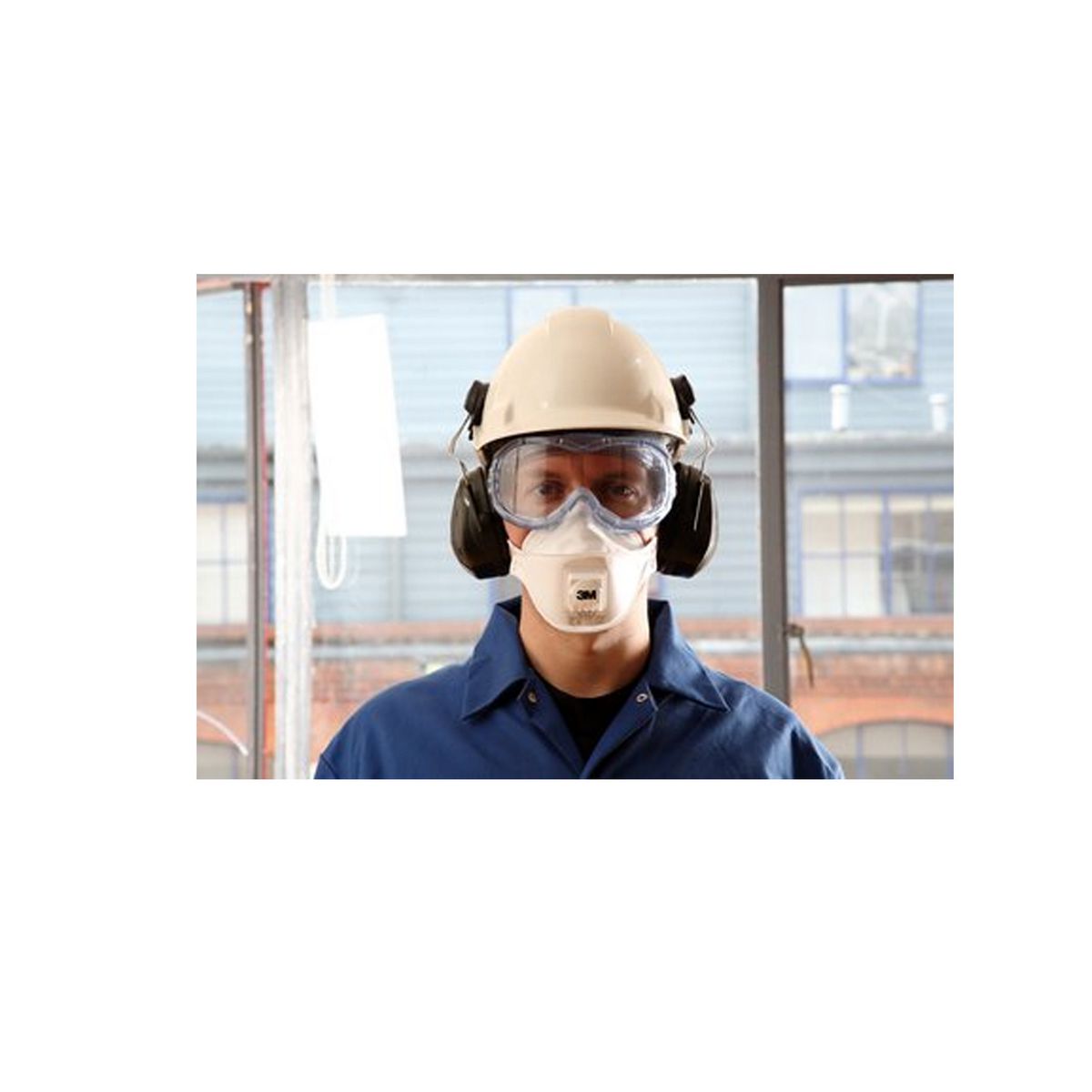 3M Aura Particulate Respirator Cool Flow Valve 9322A+ FFP2/P2 10 Pack XA010017854