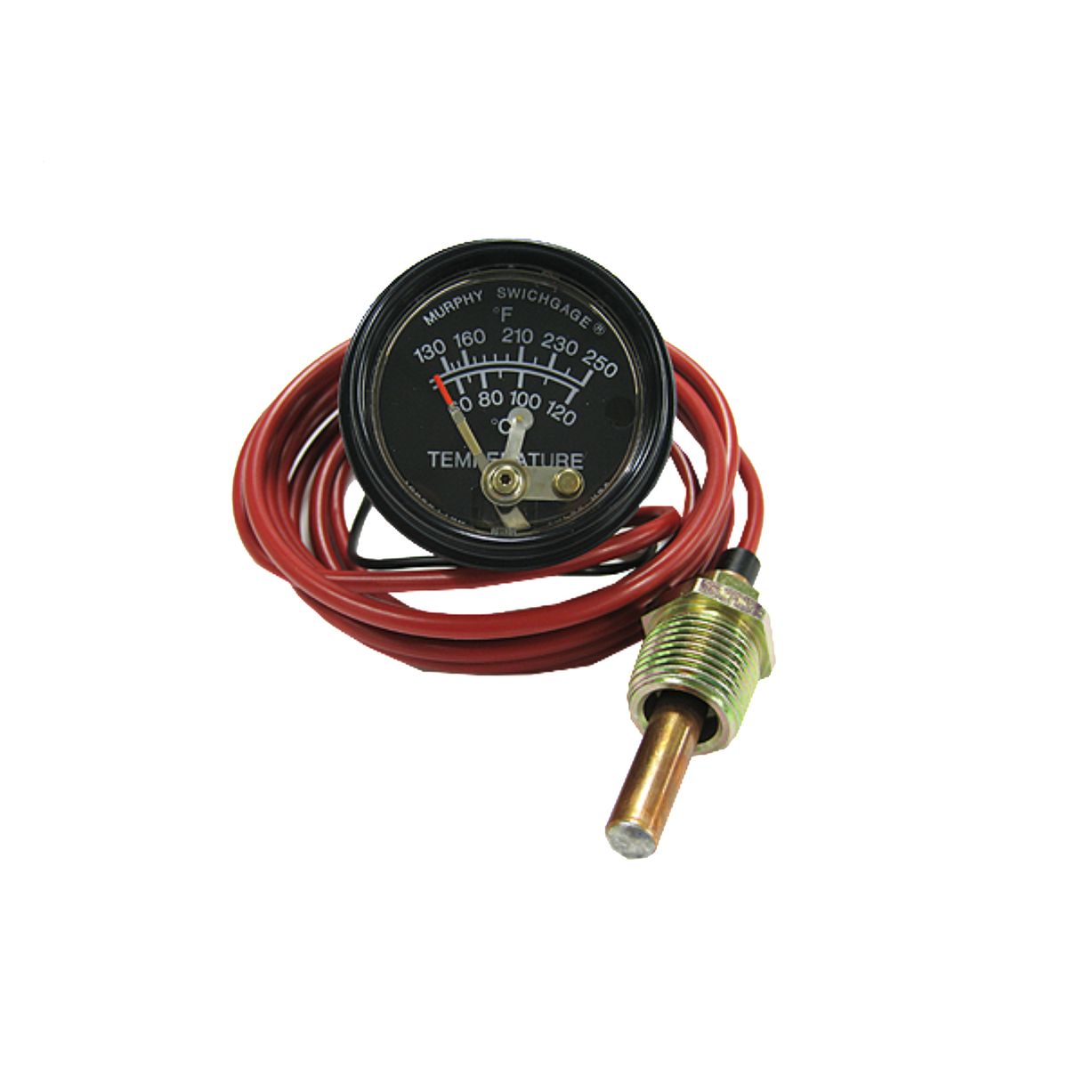 Murphy Temperature Switch Gauge Mechanical 60 - 120C 6Ft Capillary 091020TI1206