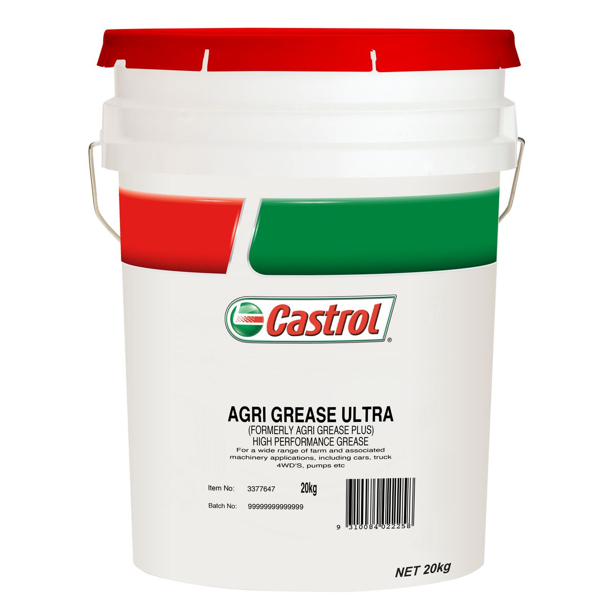 Castrol AGRI Grease Ultra 20kg 3377647