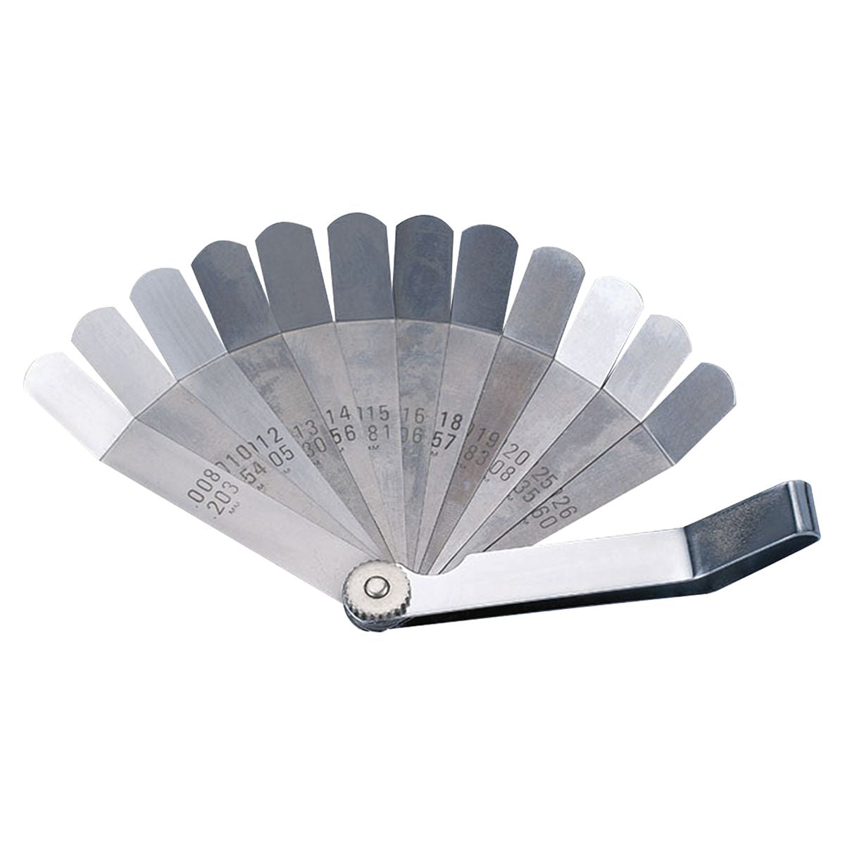Endeavour Feeler Gauge 12 Blades Offset DA3100