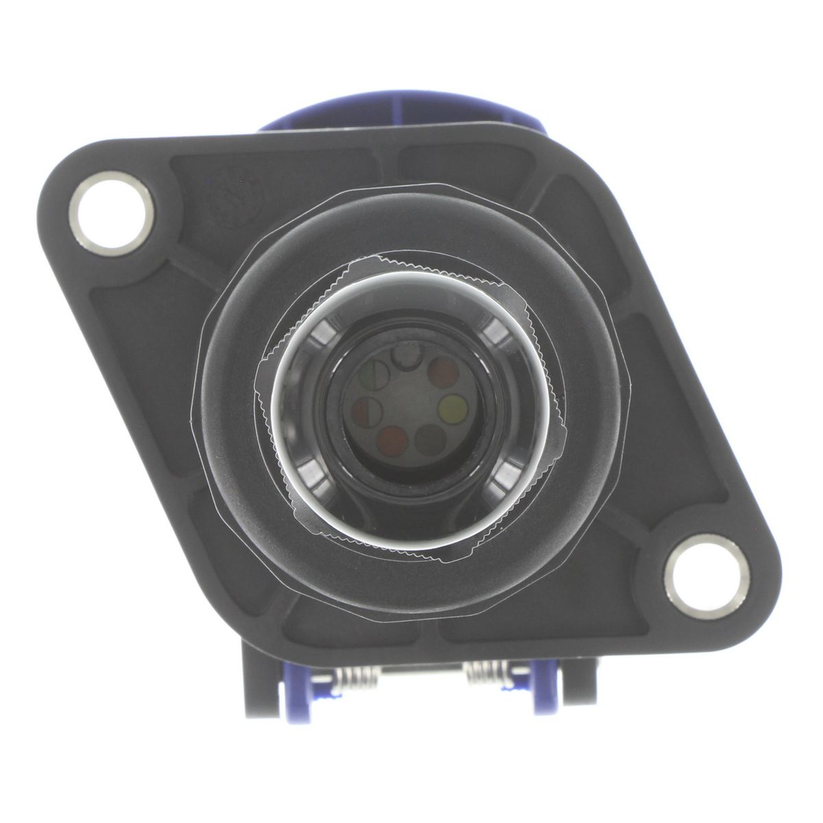 Emax Abs Socket 12V 7 Pin Round Plastic (Includes 5 Terminals) EAB-12S