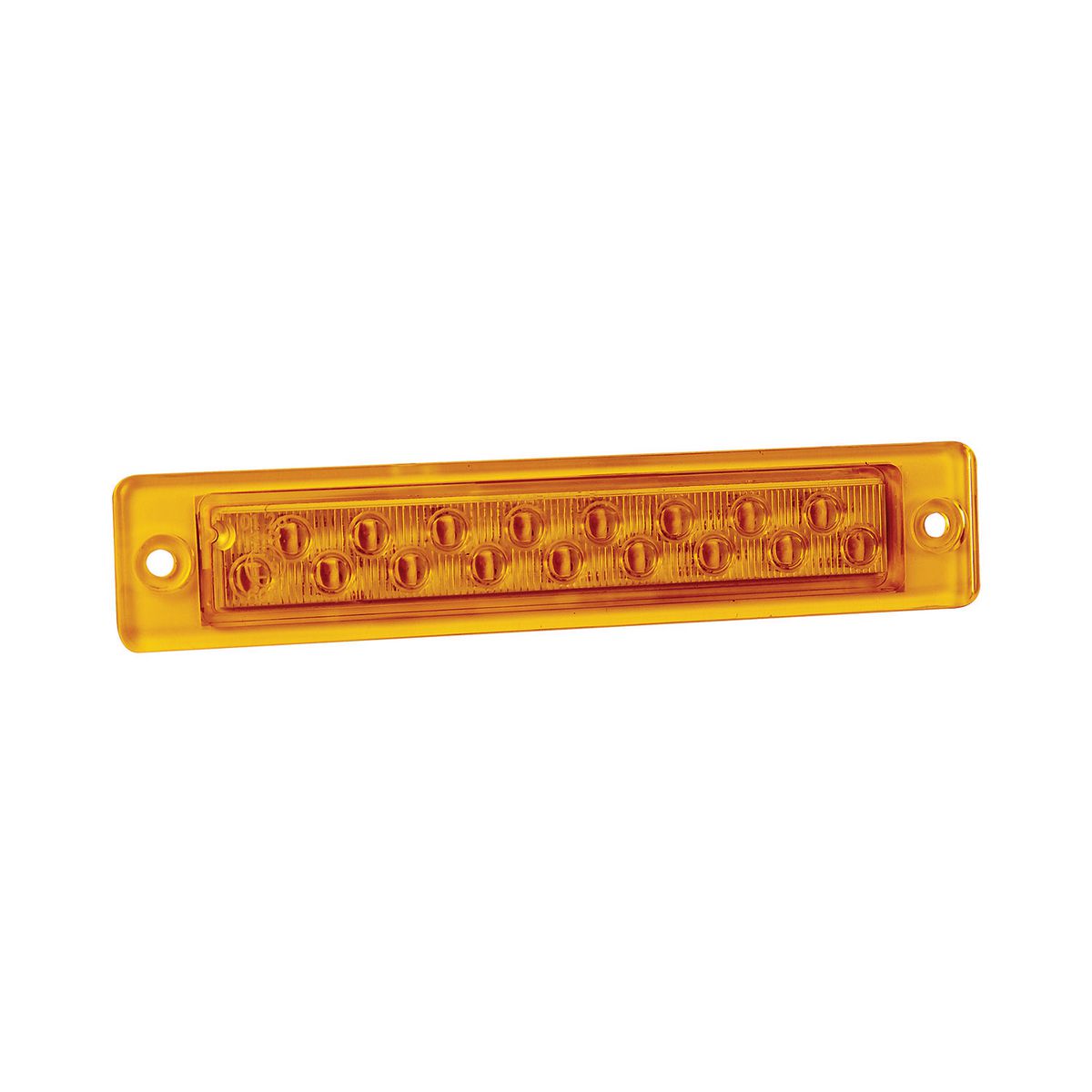 LED Autolamps Indicator Lamp Slimline Amber 130 x 25mm 12V 25A12