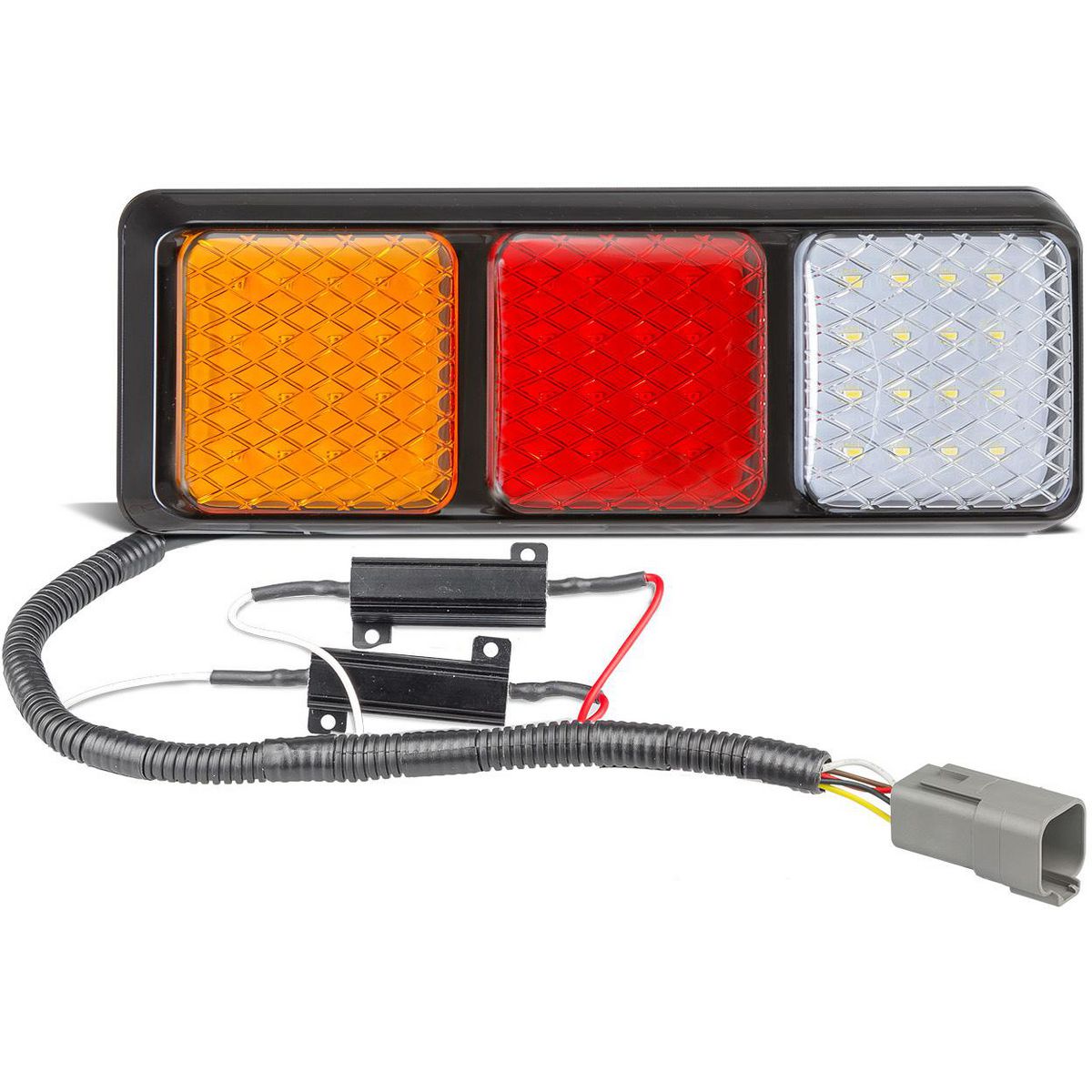 LED Autolamps Stop/Tail/Indicator/Reverse LED Light Kit 12V 0.45m Cable SO282ARWM2LR450