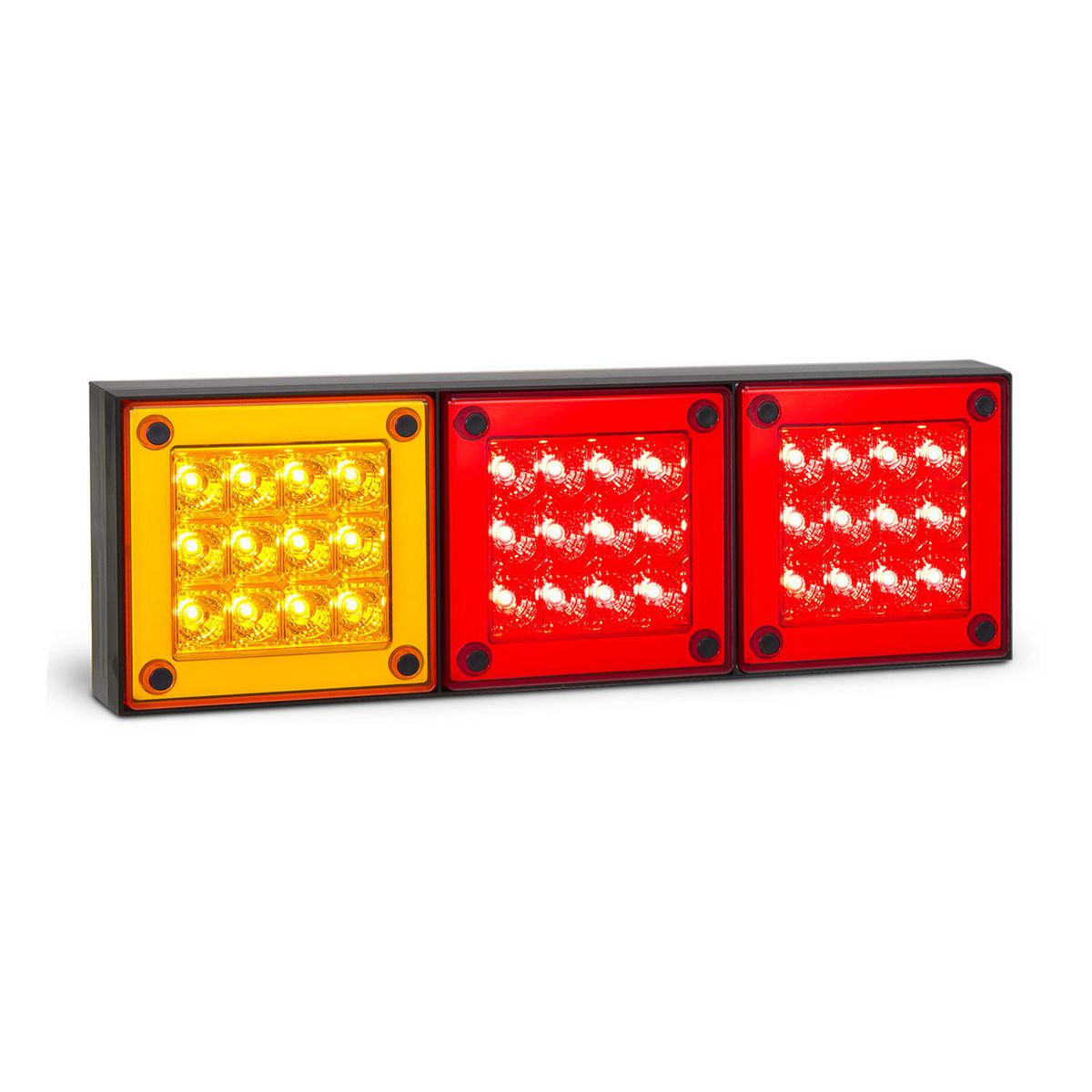 LED Autolamps 280 Mini Jumbo Stop/Tail/Indicator LED Light 12/24V 40cm Cable Boxed 280ARRMB