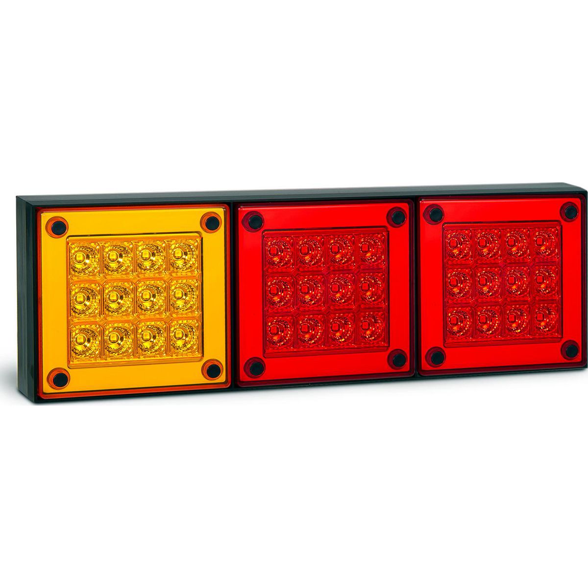 LED Autolamps 280 Mini Jumbo Stop/Tail/Indicator LED Light 12/24V 40cm Cable Boxed 280ARRMB