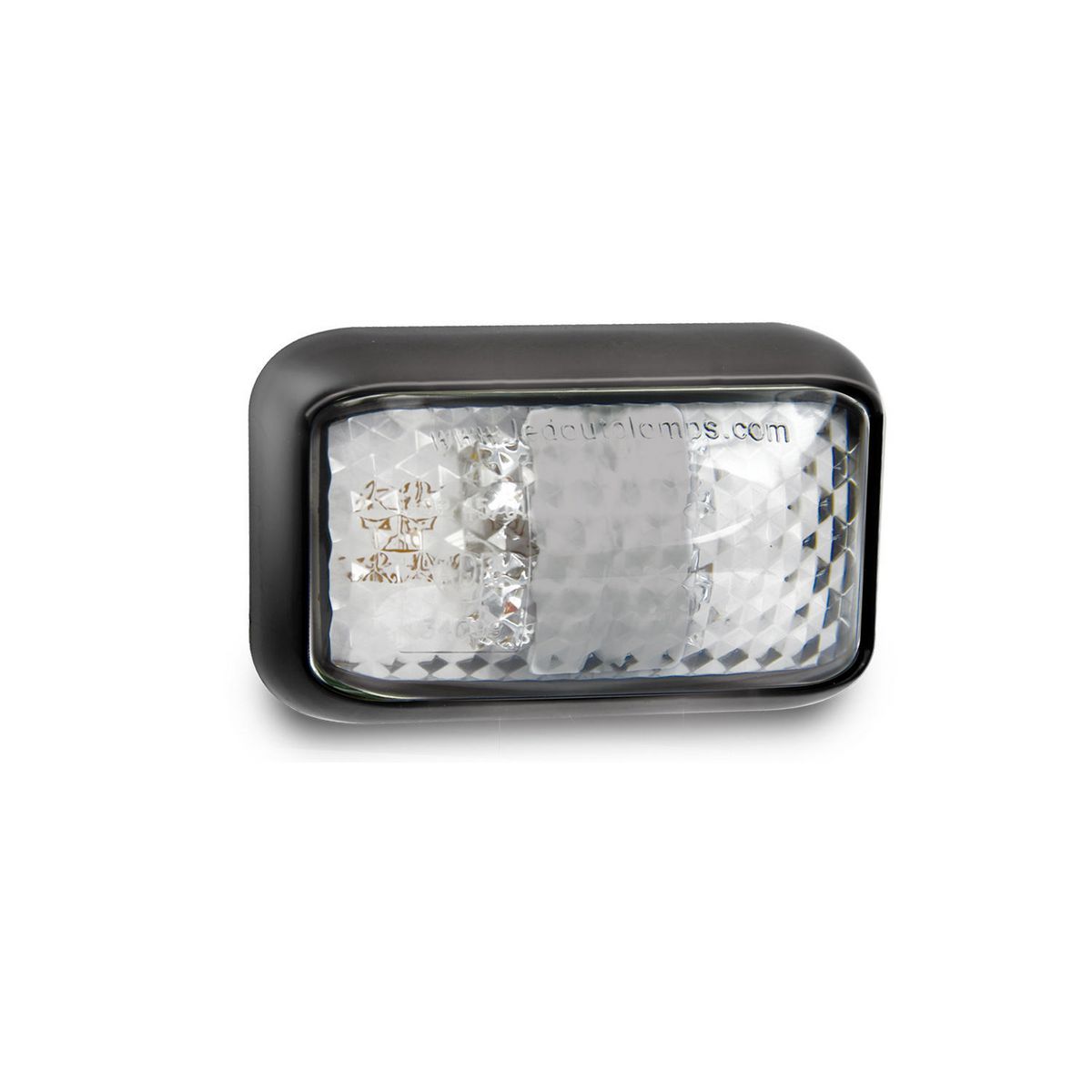 LED Autolamps Side Marker with 40cm Cable Red/Amber 58x35x21mm 10-30V 35ARM