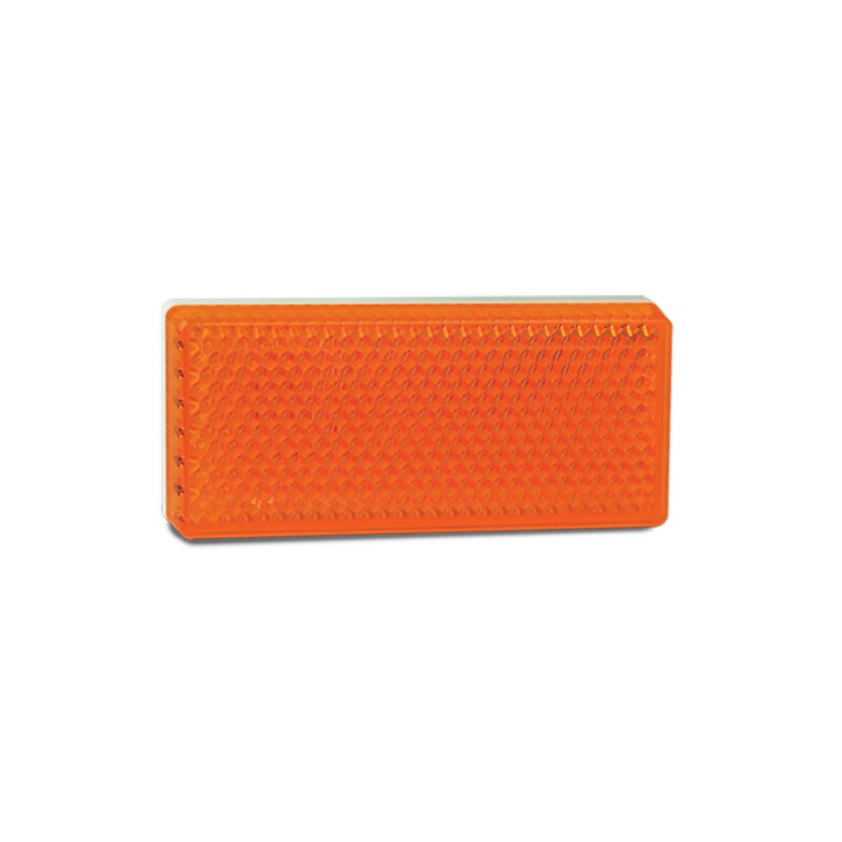 LED Autolamps Reflector Amber Self Adhesive (Pack of 100) 7030AB