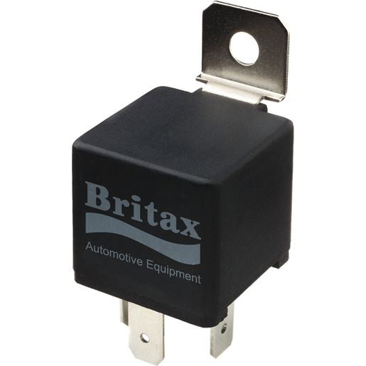 Britax Mini Relay 24V 60/80A Spst 5 Pin C/O Resistor Protected Ip67 RC-2460RBX