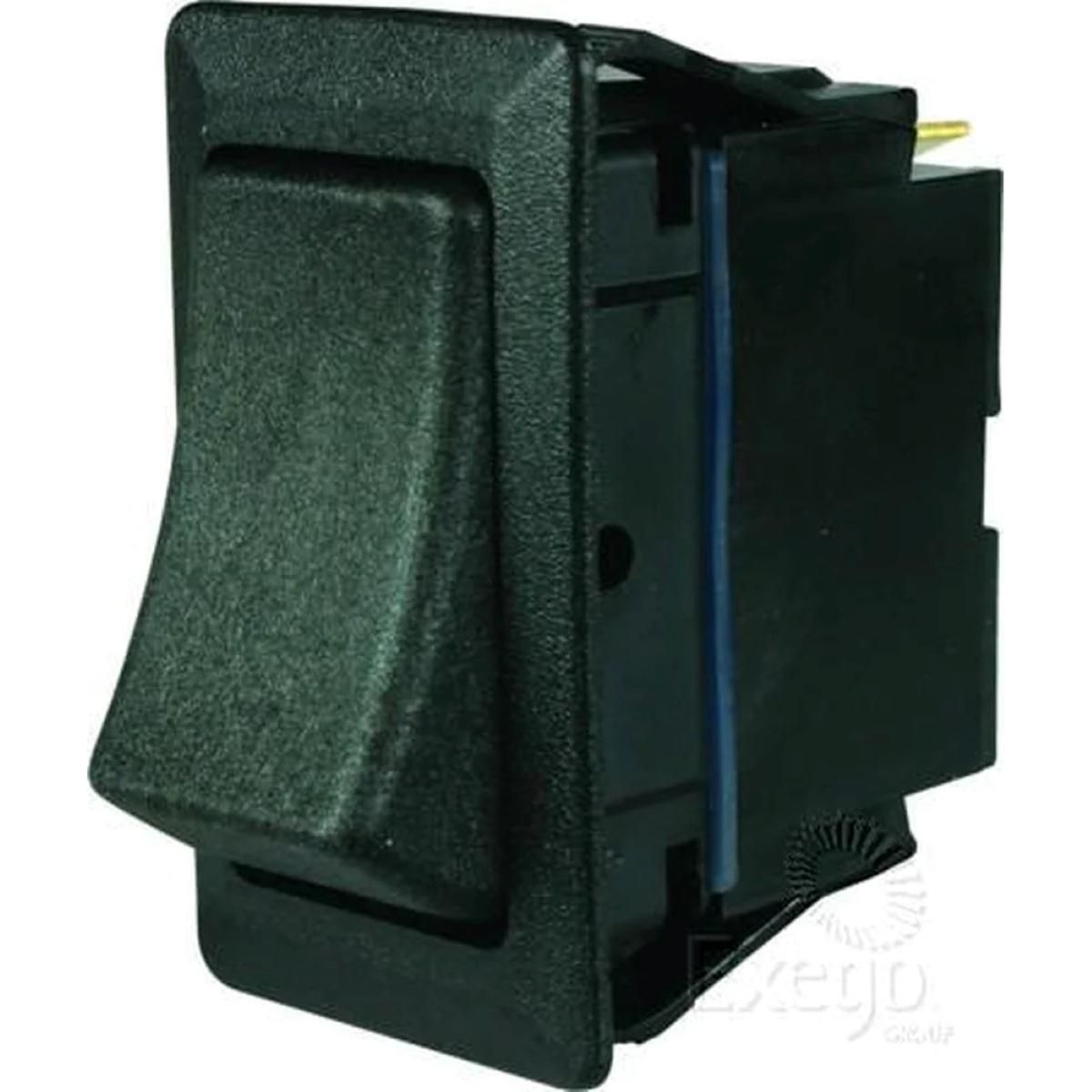 Cole Hersee Rocker Switch On/Off/On SPDT Rated 25A 12V (Pack of 1) 58027-03BL