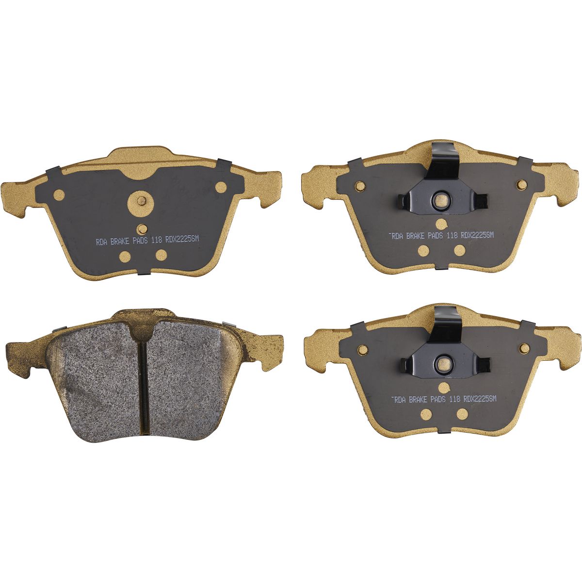 RDA Brakes Extreme Brake Pad Set Front RDX2225SM